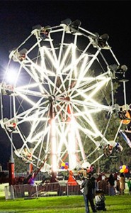 Lighted.Ferris.Wheel.Rides