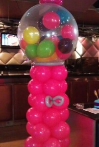 #gumballballoonarch