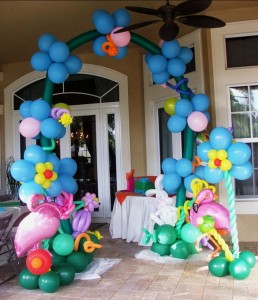 alice-in-wonderland-theme-balloons - Celebrity Party Planner